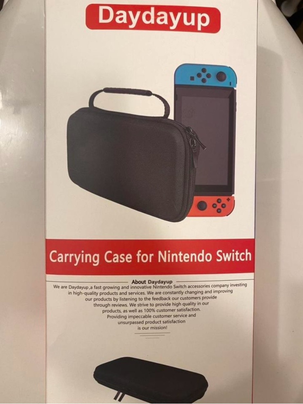 blue Nintendo switch case